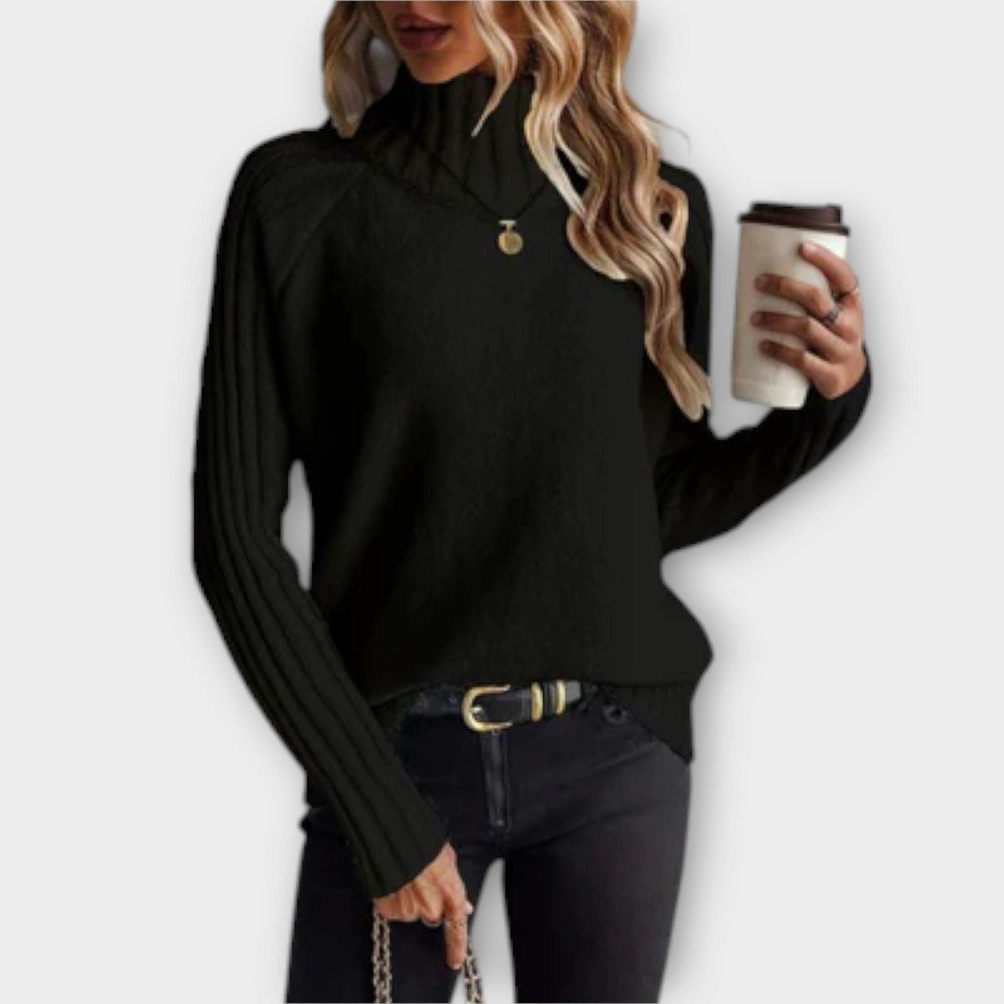 Hannah™ | Elegantni Pleteni Pulover