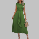 Antonia™ - Elegant Sleeveless Round Neck Maxi Dress