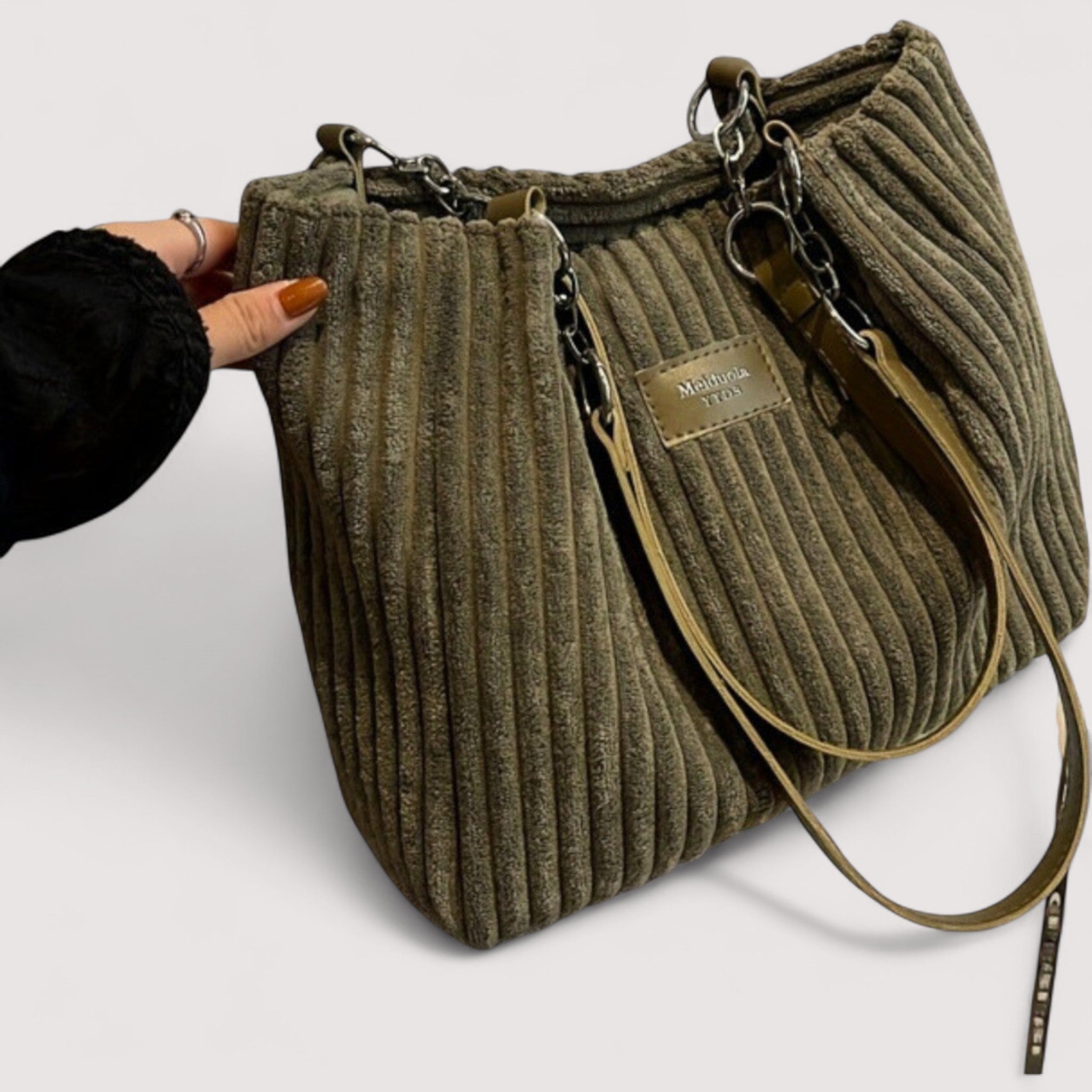 Melita™ | Mekana sametna torba za rame