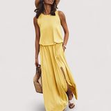 Kristin™ | Sommerkleid mit Schlitz