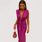 Maila™ | Elegantes Drapé-Kleid