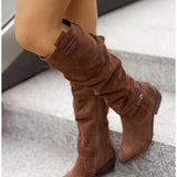 Lina – Bequeme, warme Wildlederstiefel für Damen