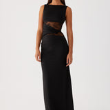 Leni™ | Maxi Haljina Koja Laska Figuri s Diskretnim Izrezima i Vezicom