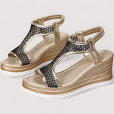 Rosanna™ | Orthopädische Keilabsatz-Sandalen